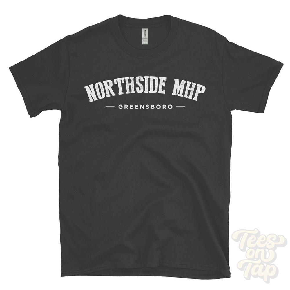 NORTHSIDE MHP GREENSBORO T-SHIRT Guilford North Carolina USA retro varsity gift