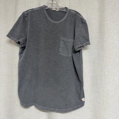MARINE LAYER Gray Cotton Pocket Tee Short Sleeve Stretch Jersey sz M