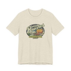 Vintage Peaches Record & Tapes Store Logo Unisex Jersey Short Sleeve T-Shirt
