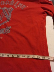 Y2K Embroidered Brooklyn Express Tshirt Men Size XL Vintage Streetwear Skater