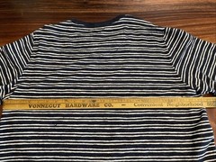 Common People T-Shirt Men’s XL Navy Striped NWT Short Sleeve Super Soft Crew