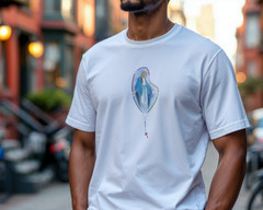 Virgin Mary Rosary T-Shirt Catholic Christian Faith Religious Tee A14