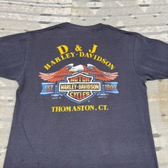 Vtg 80s Harley Davidson Shirt 3d Emblem Own A Harley … Medium