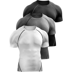 2026 Men’s Compression T-Shirt Quick Dry Athletic Gym Fitness Running Top Gift