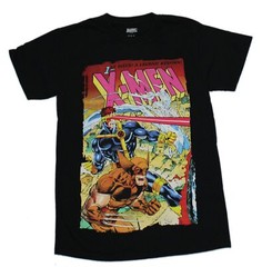 X-Men New Adult T-Shirt – Cyclops and Wolverine Jim Lee 1 Cover Issue