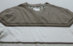 Ricky Singh Men’s Short Sleeve Engineered Knit Shirt EH6 Multi Medium NWT