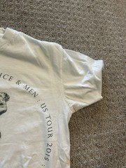Of Mice And Men T-shirt Size Medium Band Music Seashell Tour White Indie