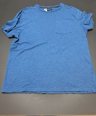 XRAY Comfort Tee Mens V-Neck T-Shirt Blue/Teal Short Sleeve Size Medium