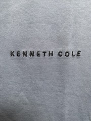 Kenneth Cole Men’s Clear Sky Blue Medium T-Shirt Short Sleeve Small Logo