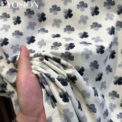 Men’s Floral Print Short Sleeve Cotton T-Shirt Casual Retro Round Neck Tee