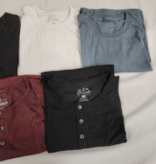 Fresh Clean Tees Long/Short Sleeve sz Large Unisex Lot of 5 #F197