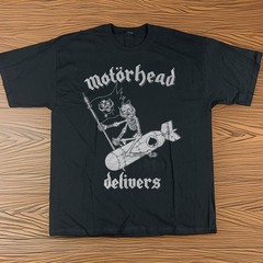 Motörhead Motorhead – Delivers 2015 US Tour Unisex Black Cotton T-Shirt