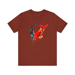Premium T-SHIRT Maroon Blend Perfect for Music Lovers, Casual Wear, by Crox