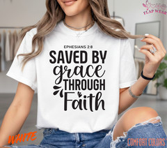 Unisex Saved By Grace Throu T-Shirt, Men T shirt,Women T shirt Gift ReligionTop
