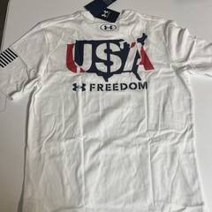 Under Armour Men’s UA Freedom Flag T-Shirt Mens Tee Shirt New SM