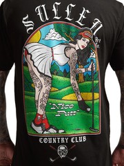 Sullen Men’s Nice Putt Short Sleeve Premium T-shirt Tattoo Girl Golfing Tee FORE