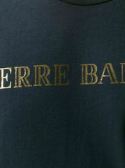 Pierre Balmain Mens Iconic Top Logoshirt Gold Logo Shirt Kurzarm T-Shirt 52 XL