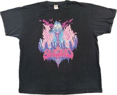 Vintage Band T Shirt THE SWORD 2XL on Fruit of the Loom 100% Cotton USA Black