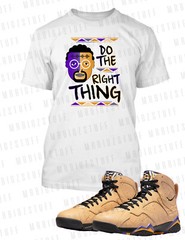 Mens Do the Right Thing Graphic Sneaker Tee Shirt to Match J7 Boot Spike Lee