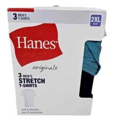 Hanes Originals Men’s 3 Pack Moisture-Wicking Stretch Cool shirts