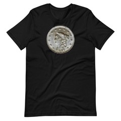 Classic Head Large Cent Coin T-Shirt — 1817 Early U.S. Tee — Coin Collector Gift