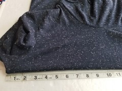 Antony Morato Rare Men’s Cowl Neck T Shirt Size Large Black Dotted Short Sleeve