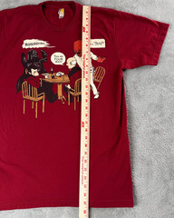 Star Trek/Star Wars Ackbar It’s A Trap Poker Parody Burgandy T-Shirt Mens M