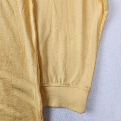 Miramax Pulp Fiction Long Sleeve Shirt Mens 2XL Yellow Movie Graphic Tee NEW