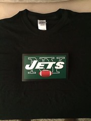 NFL JETS NJ LED Sound Activated LIGHTS UP LED T-Shirt ALL SIZES Wireless