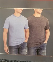 Member’s Mark Men’s Everyday Soft Wash Pocket Tshirt Tee 2 Pk Sz XL NWT