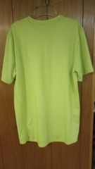 NIKE Mens Yellow Short Sleeve Dri-fit shirt! Stretchable! Size Large