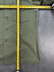 OD Green Button Up 15.5 x 31 US ARMY Vietnam Era 8405-00-015-0005 Shirt No Patch