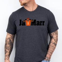 JA’MARR 1 | Cincinnati Football Soft Ring Spun Pre-Shrunk Cotton T-Shirt