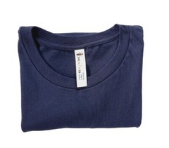 Humants Men’s Large Workwear /Outdoor Jersey Pocket Tee Navy Blue heather Cotton