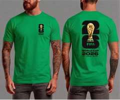 World Cup 2026 T-Shirt Football Soccer USA Worldcup Logo Tee Gildan Softstyle