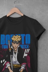 Boruto Tshirt Naruto Shirt Sarada Uchiha T-Shirt Uzumaki Anime Kawaki Unisex Tee