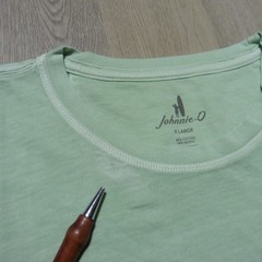 JOHNNIE O Mens XL X-LARGE T SHIRT DALE 2.0 PISTACHIO GREEN SHORT SLEEVE GOLF TEE