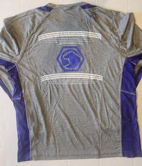 Gray / Purple Colorblock Tee Long Sleeves Matco Tools PDMT562L