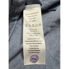 Jachs NY Mens Henley Shirt XL Blue Signature Soft Touch Short Sleeve NWT