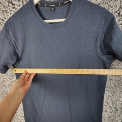 Public Rec Go-Dry Crew Neck TShirt Pima Cotton Soft Athletic Navy Comfort Mens M