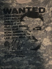 Morgan Wallen Camo Wanted Shirt BRAND NEW Men’s Medium