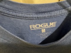 ROGUE Rare Black And Red Graphic Shirt Medium