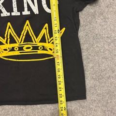 Delta Pro Weight King Crown Graphic Streetwear Grunge T Shirt Adult Small