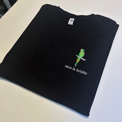Saca La Bolsita Perico Pericicaso Shirt Stitched Embroidered T-Shirt