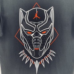 Air Jordan Black Panther He Got Game Rufnek T-Shirt Mens sz M Black RARE