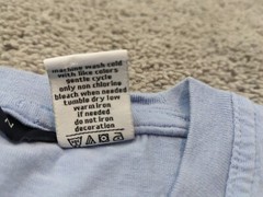 Sean John T Shirt Men’s XL Colorblock Blue Short Sleeves Blue Cotton