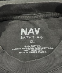 Saint Michael x NAV “OMW2 REXDALE” Box Set 002 Long Sleeve Tee Grey Size XL