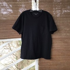 Everlane Uniform T Shirt Mens XL Pocket Short Sleeve Black 100% Organic Cotton