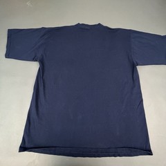 Vintage Pluma Heavyweight Cotton T-shirt Mens Size XL Navy Blue Pre-Shrunk