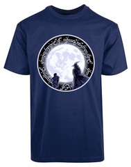 Big Bright Moon Witch Wizard New Men’s Shirt Cool Stylish Unisex Authentic Tees